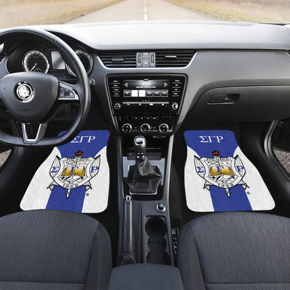 Sigma Gamma Rho Sororities Car Floor Mats Custom For Fans Ci230207-06