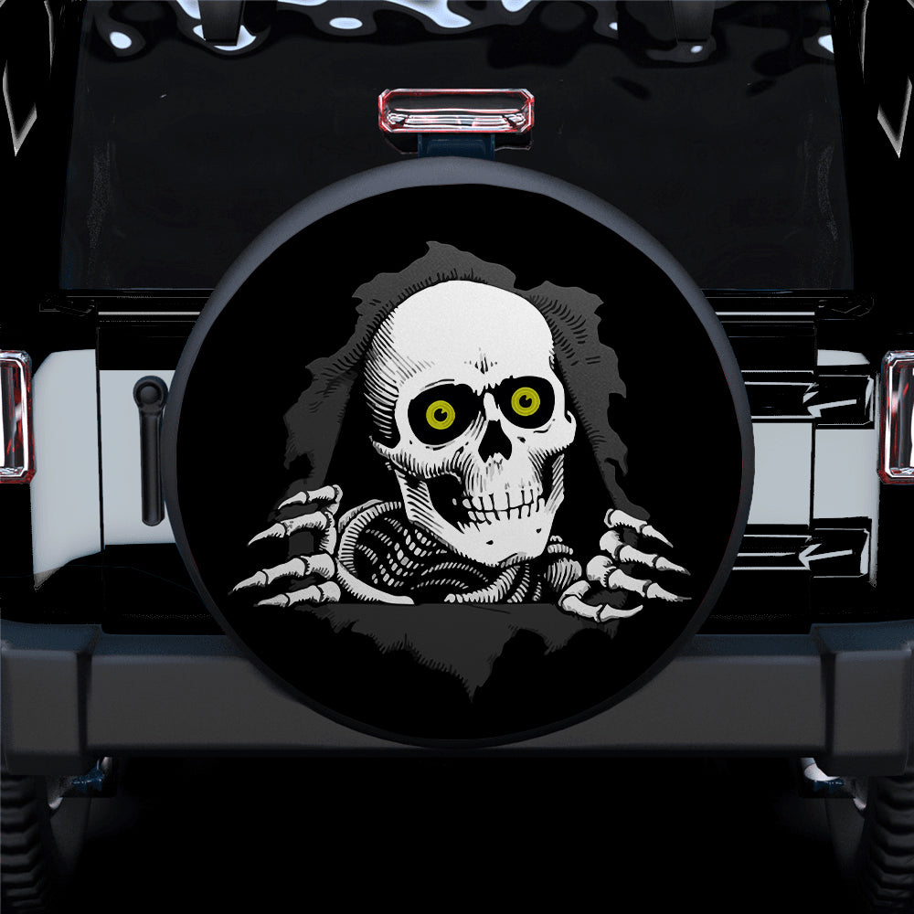 Skull Hidden Jeep Car Spare Tire Cover