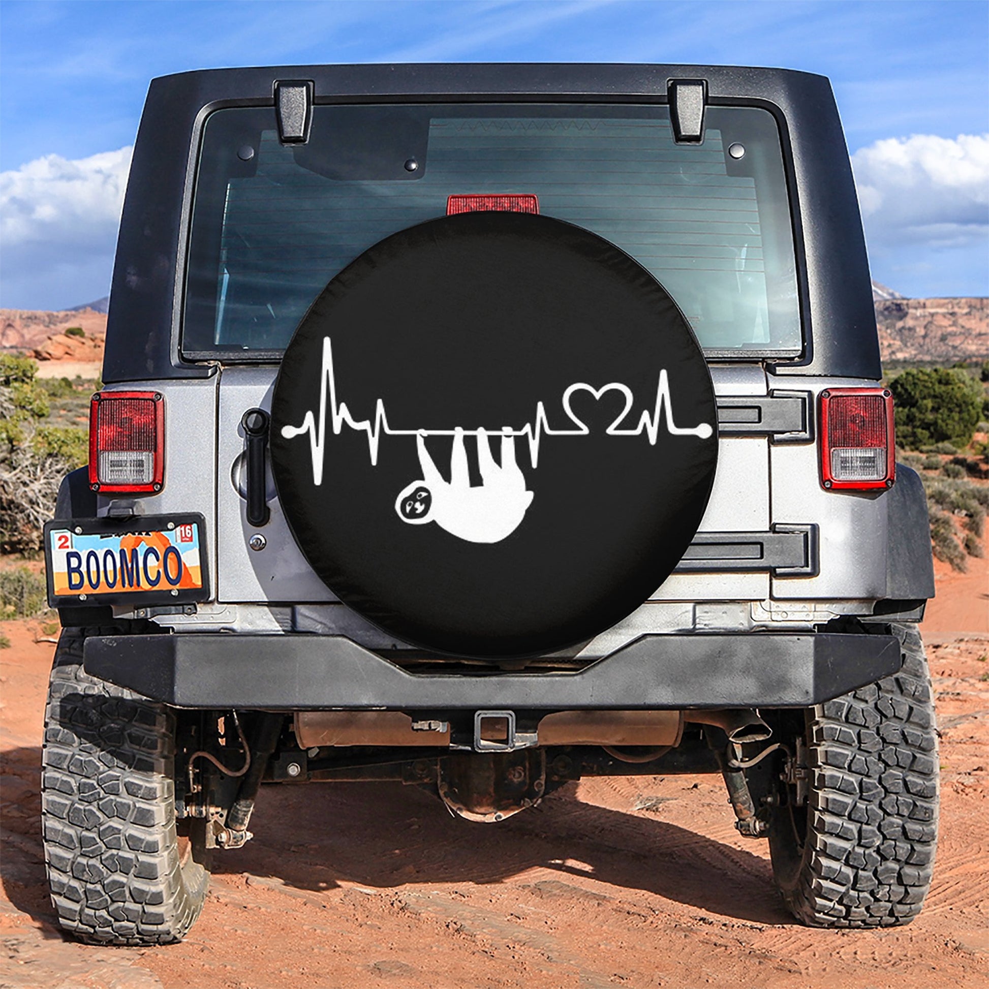 Sloth Life Car Spare Tire