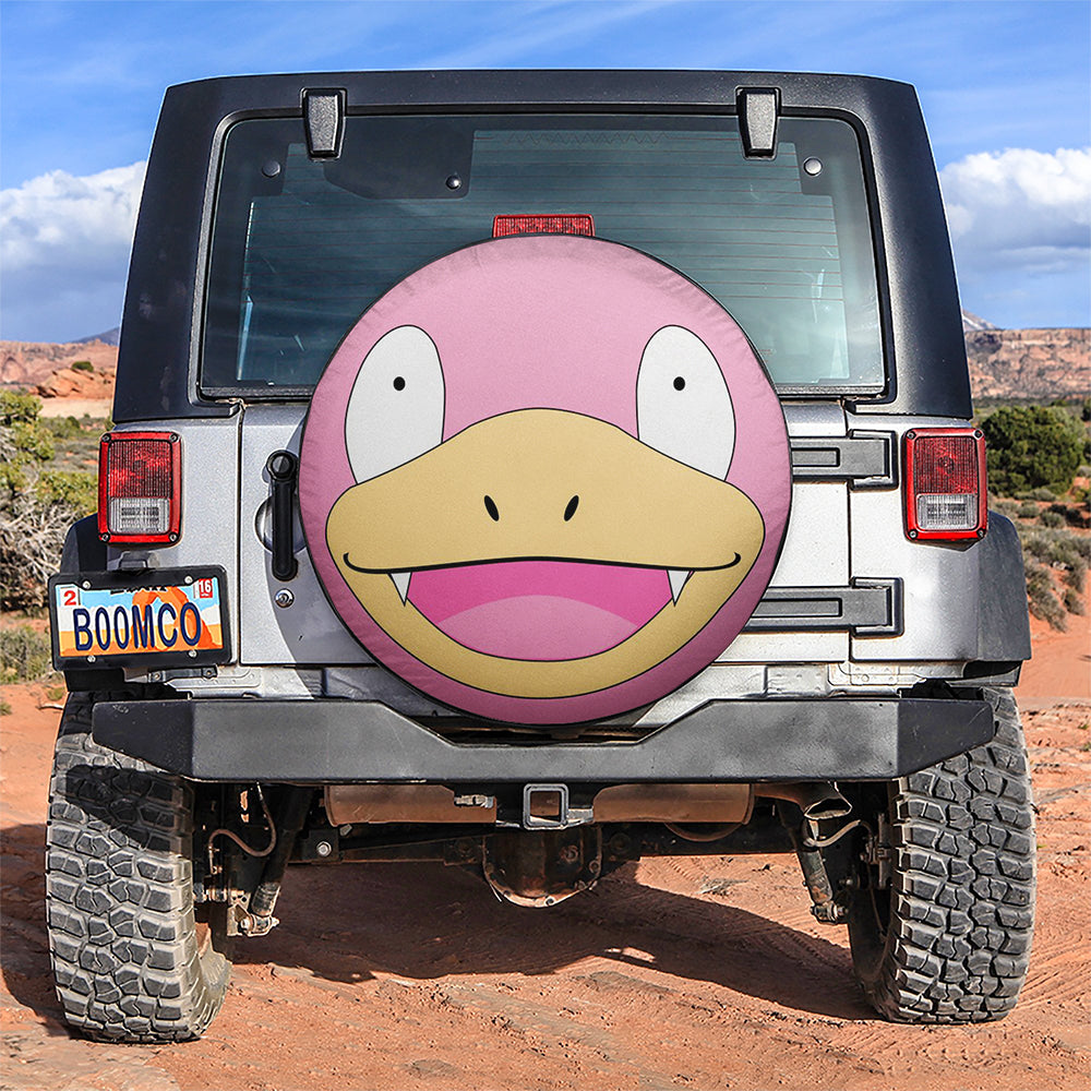 Slowpoke Cute Pink Car Spare Tire Cover