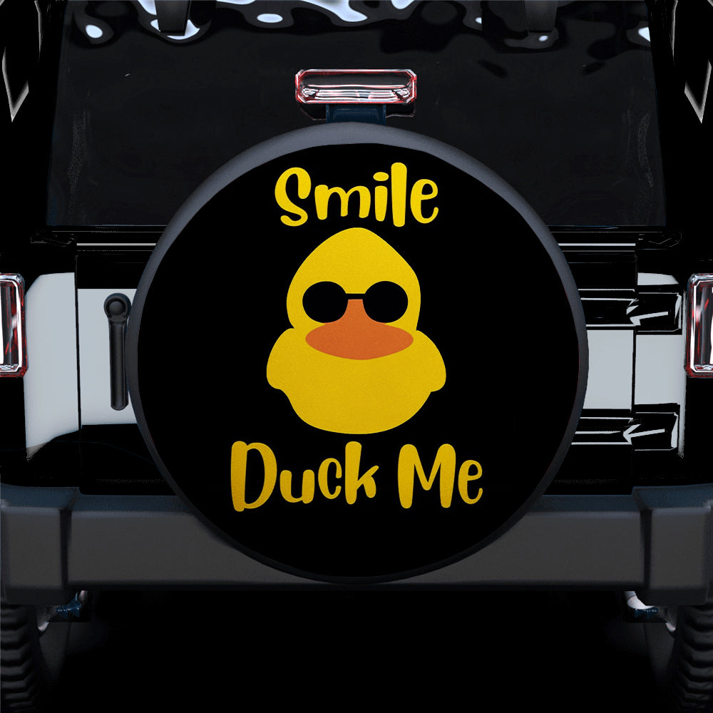 Smile Duck Me Car Spare Tire Cover