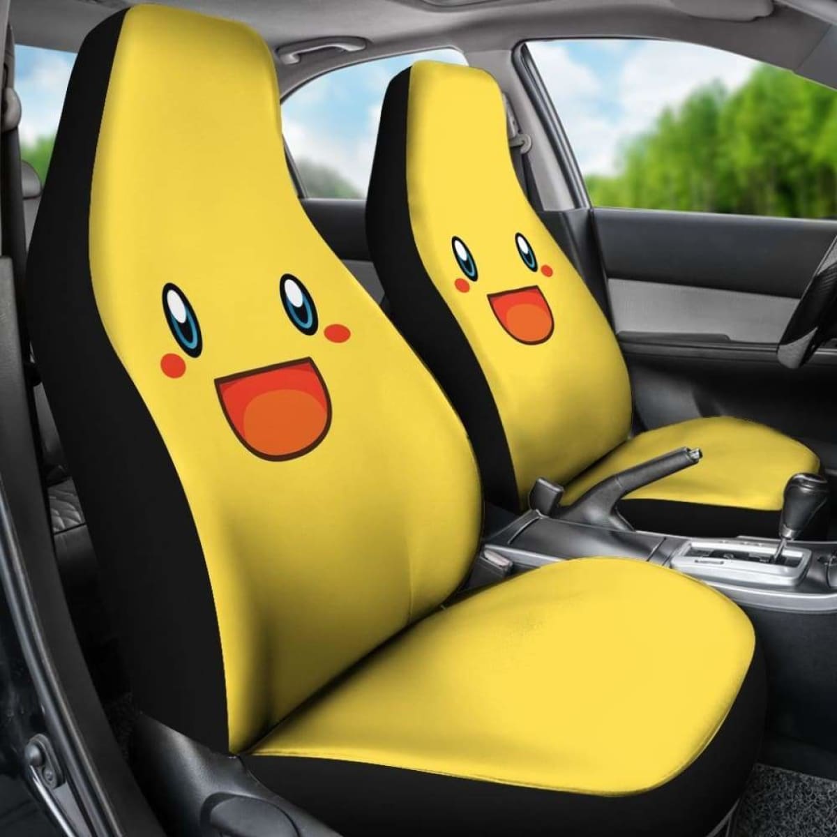 Smiley Car Seat Covers Universal Fit 051012