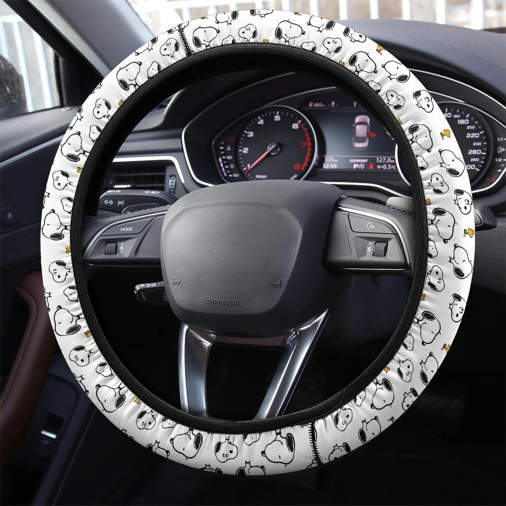 Snoopy Anime Steering Wheel Cover