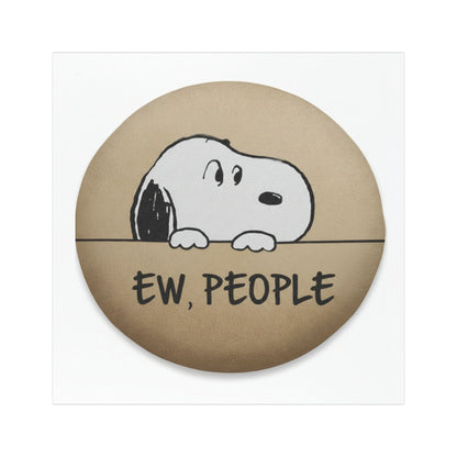 Snoopy Ew, People Car Magnets