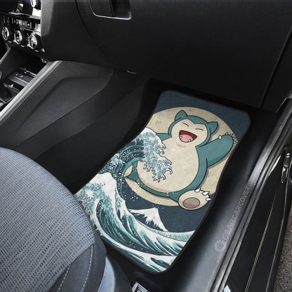 Snorlax Car Floor Mats Custom Pokemon Car Accessories