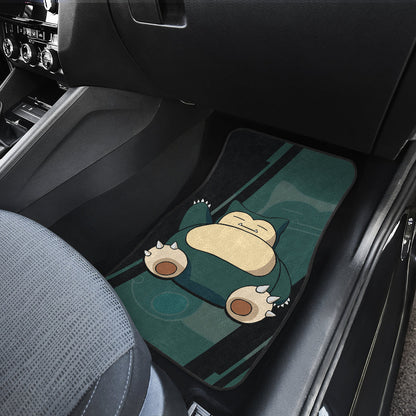 Snorlax Pokemon Car Floor Mats Style Custom For Fans Ci230130-06a