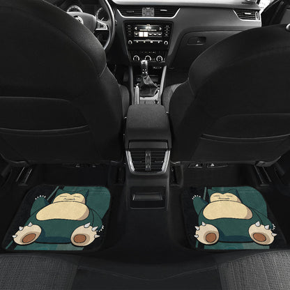 Snorlax Pokemon Car Floor Mats Style Custom For Fans Ci230130-06a