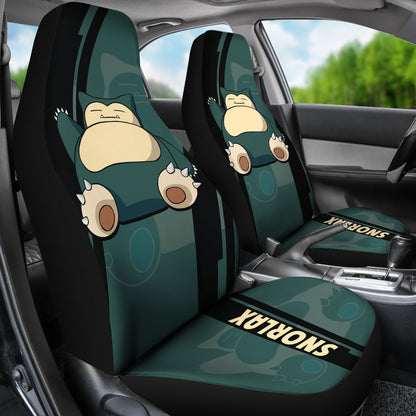 Snorlax Pokemon Car Seat Covers Style Custom For Fans Ci230127-06