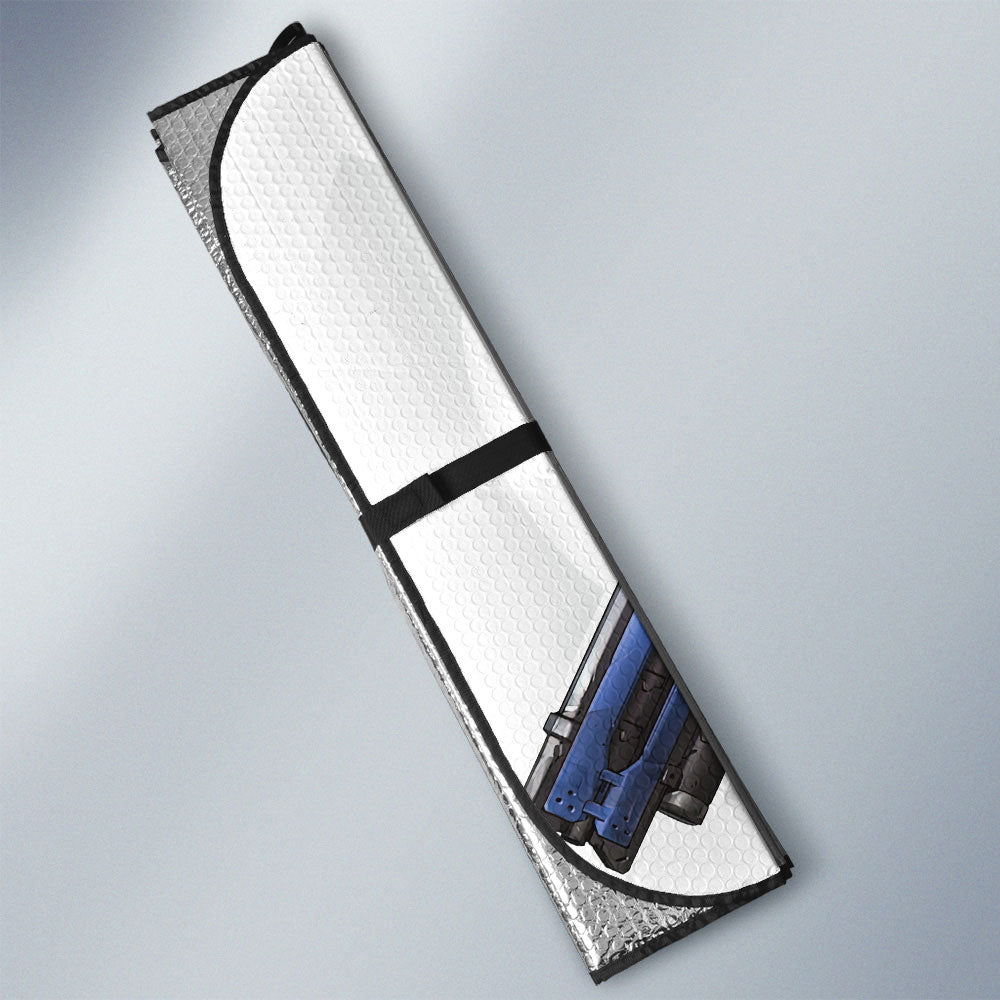 Soldier 76 Car Sunshade Custom Overwatch