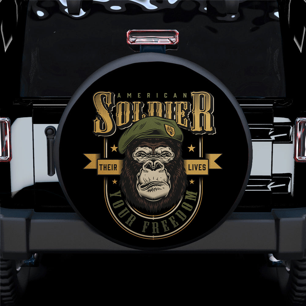 Soldier Jeep Car Spare Tire Cover