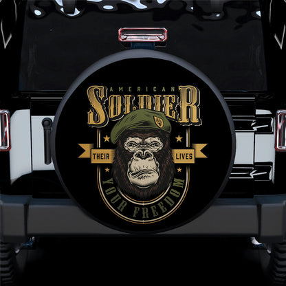 Soldier Jeep Car Spare Tire Cover