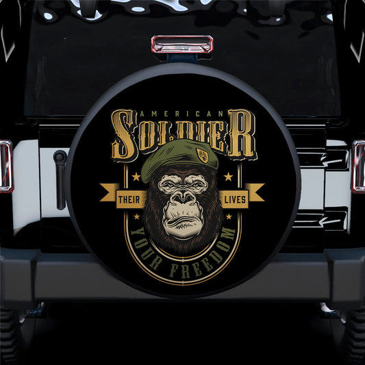 Soldier Jeep Car Spare Tire Cover