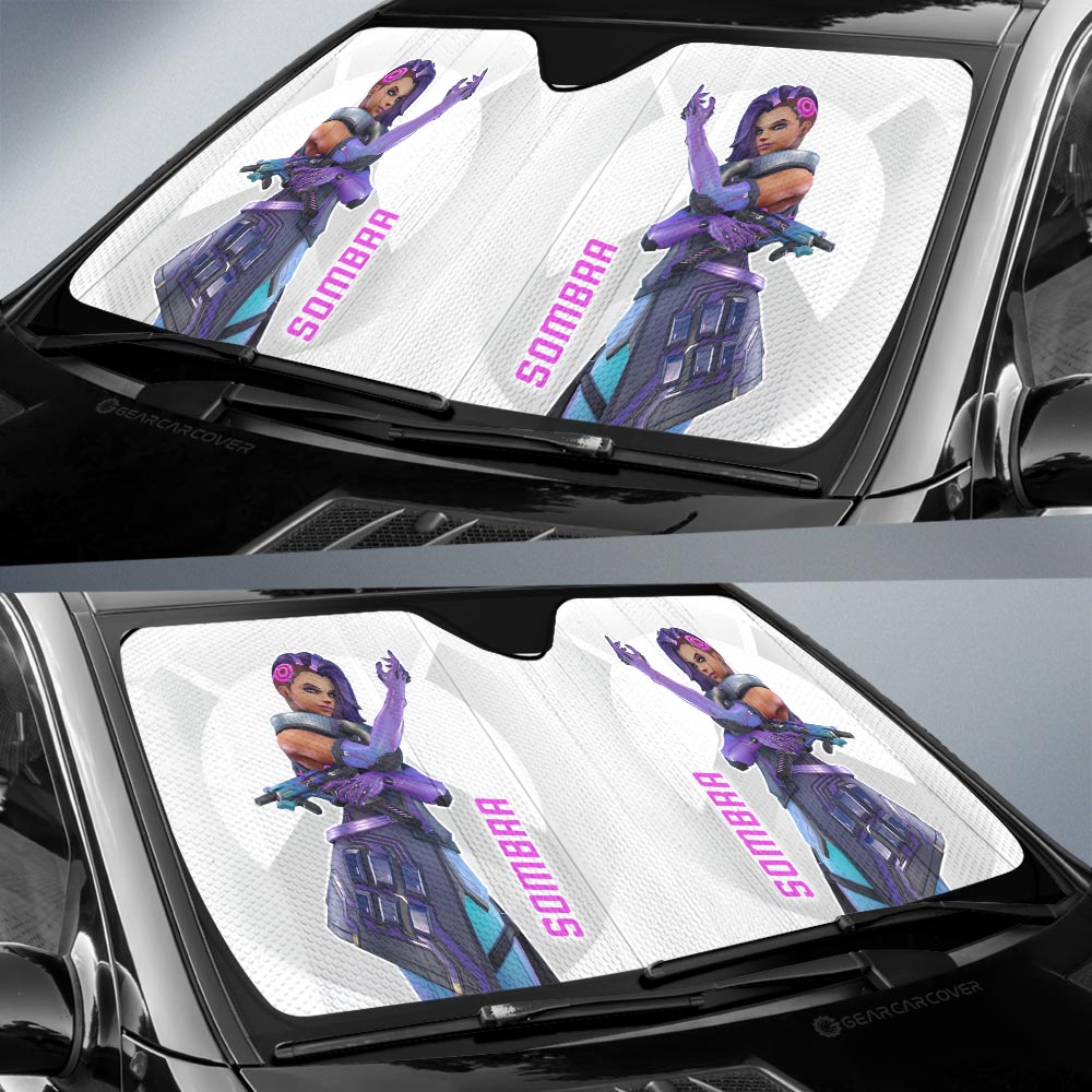 Sombra Car Sunshade Custom Overwatch