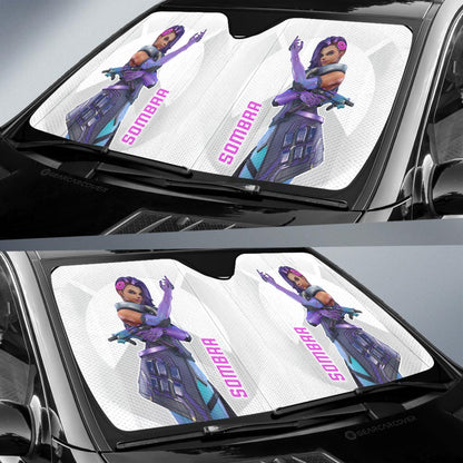 Sombra Car Sunshade Custom Overwatch