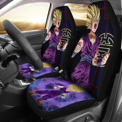 Son Gohan Super Saiyan Dragon Ball Car Seat Covers Lt02 Universal Fit 225721