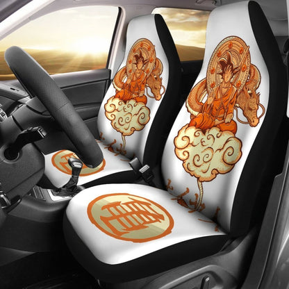 Songoku Meditation Dragon Ball Car Seat Covers Lt02 Universal Fit 225721