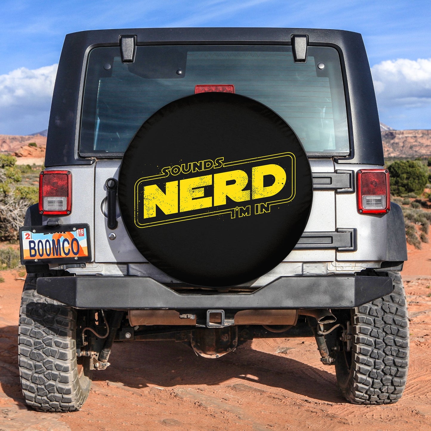 Sounds Nerd Spare Tire Cover
