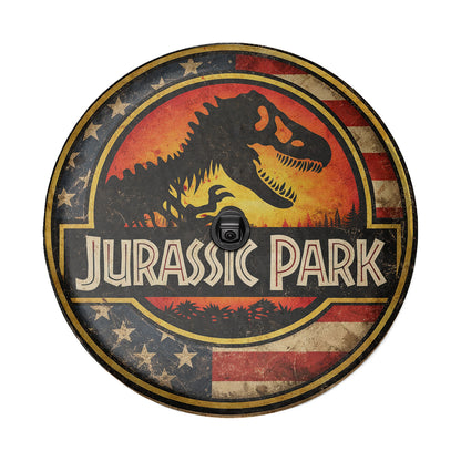 Spare Tire Wheel Cover Leather – Jurassic Park Car Accessories - Image 5