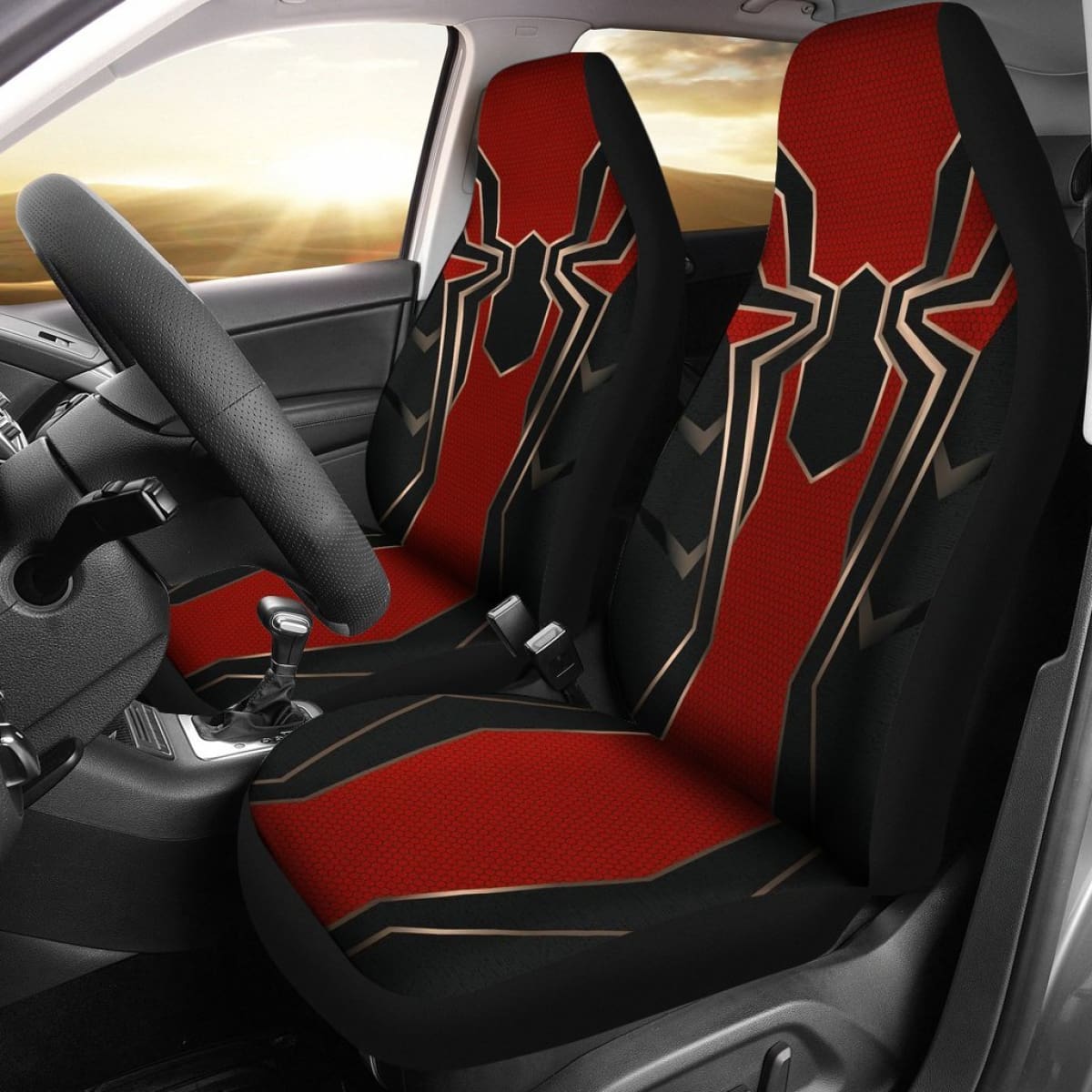 Spider Man Art Superhero Car Seat Covers Movie Fan Gift H050320 Universal Fit 072323