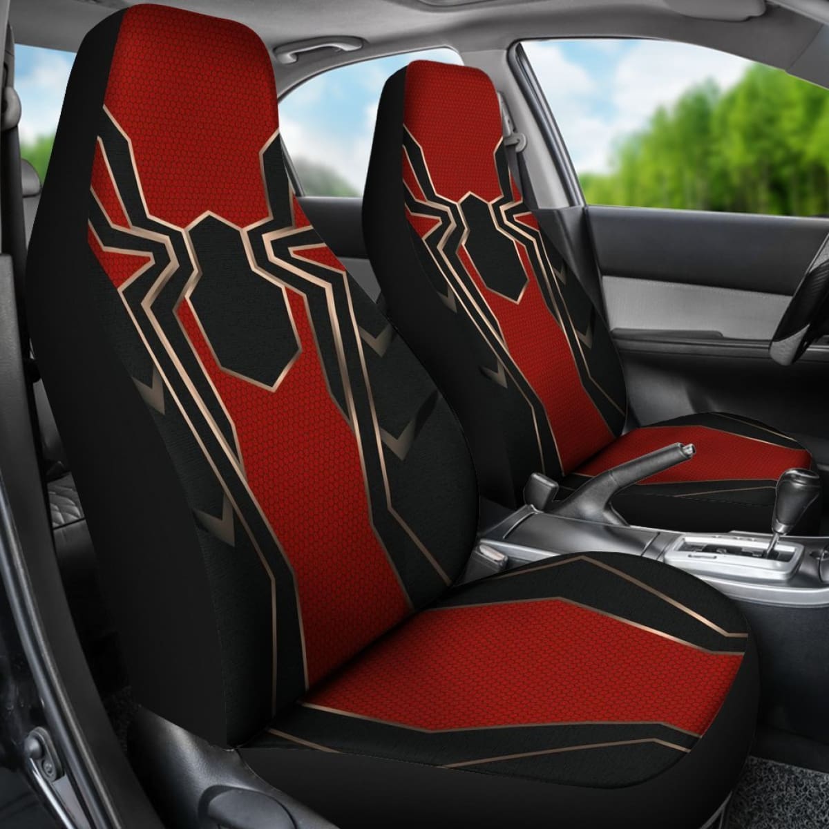 Spider Man Art Superhero Car Seat Covers Movie Fan Gift H050320 Universal Fit 072323