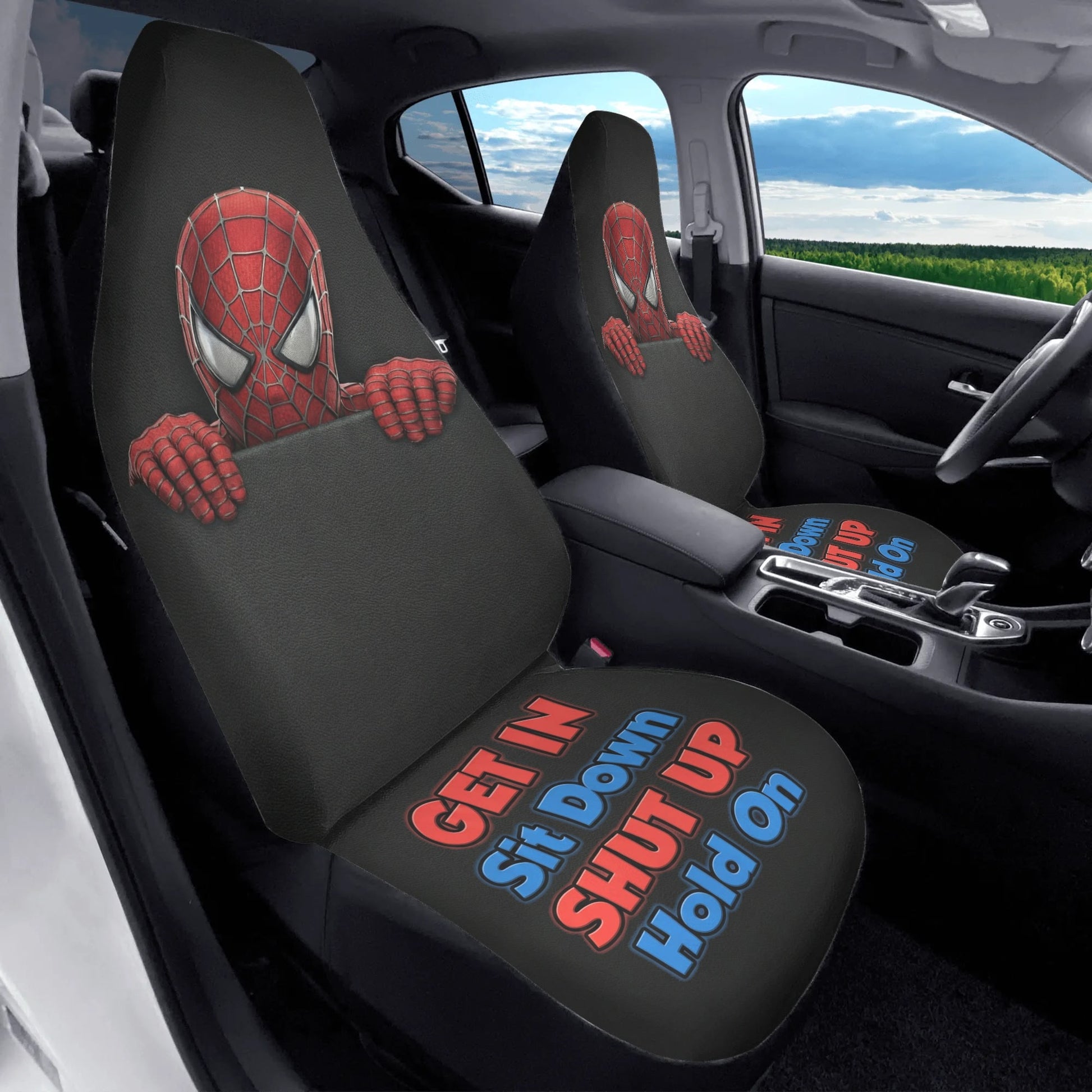 Spider-Man Car Seat Covers