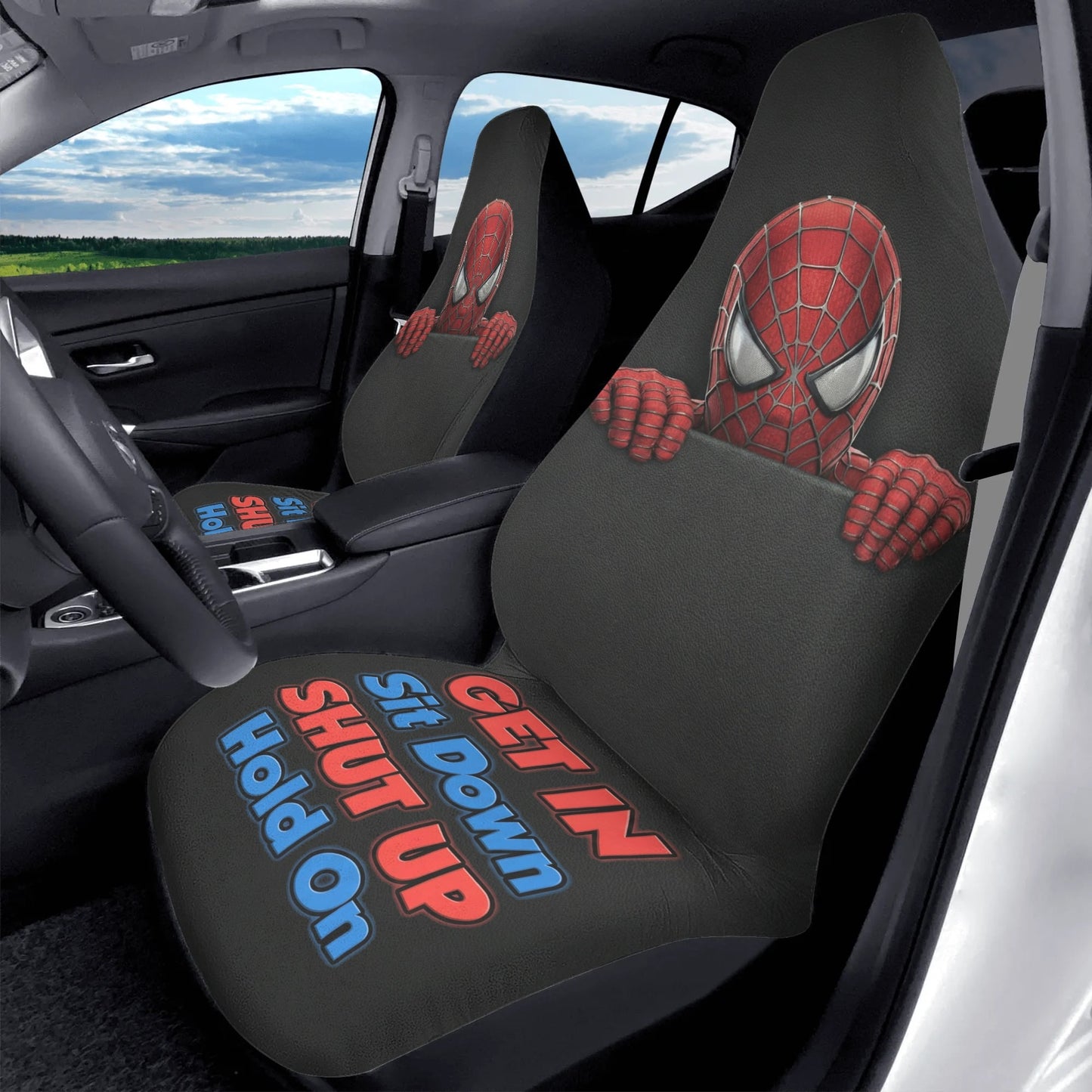 Spider-Man Car Seat Covers