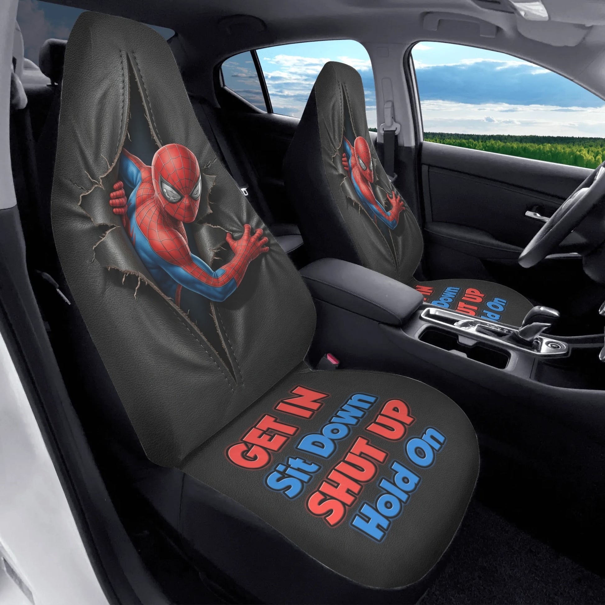 Spider-Man Car Seat Covers