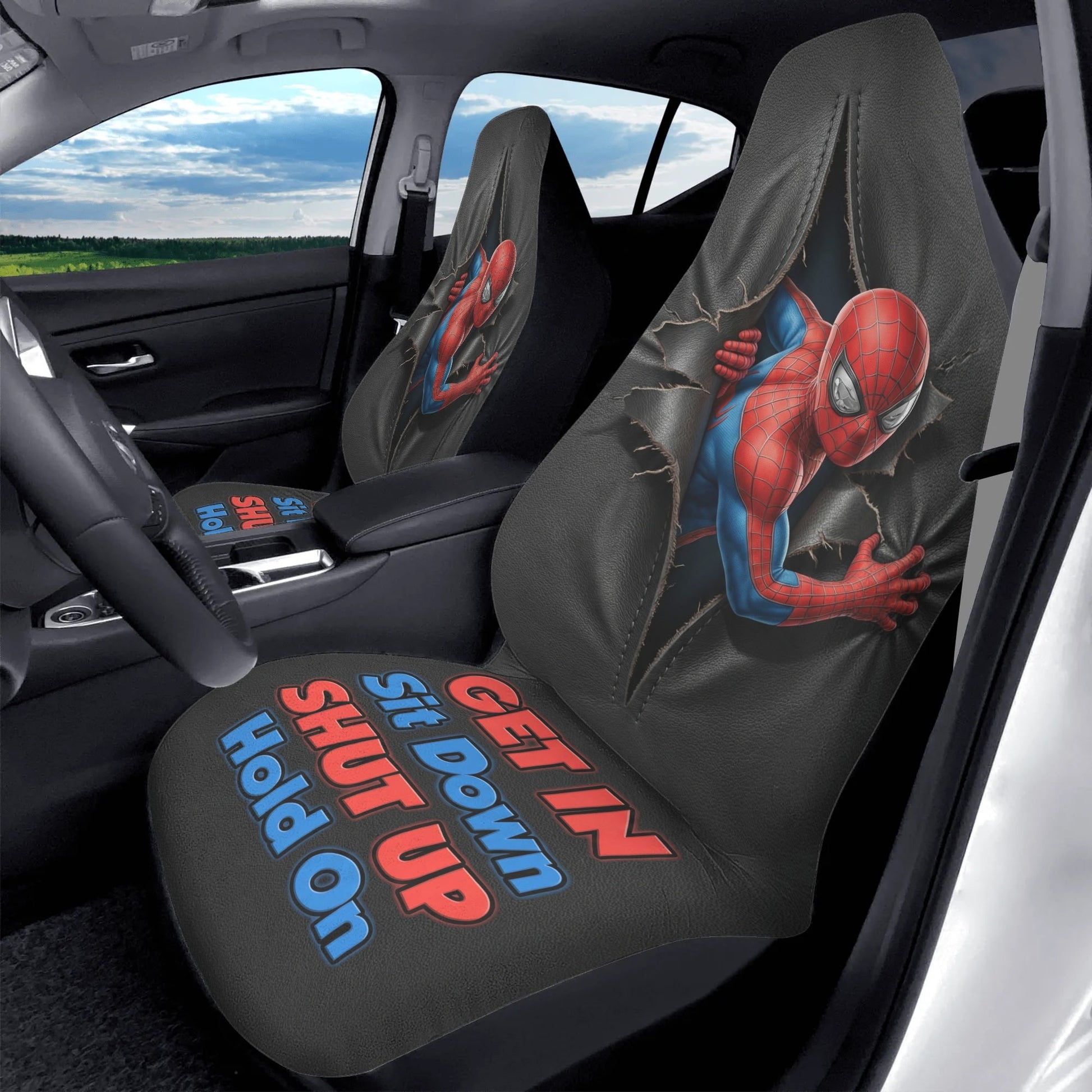 Spider-Man Car Seat Covers