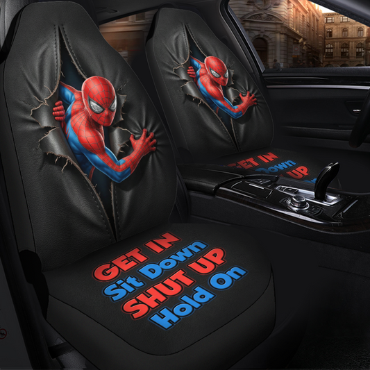 Spider-Man Auto Seat Covers – Truck & SUV Fit