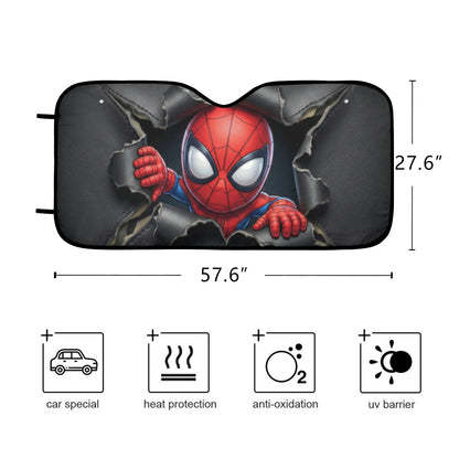 Spider-Man Auto Sunshade for Cars & SUVs