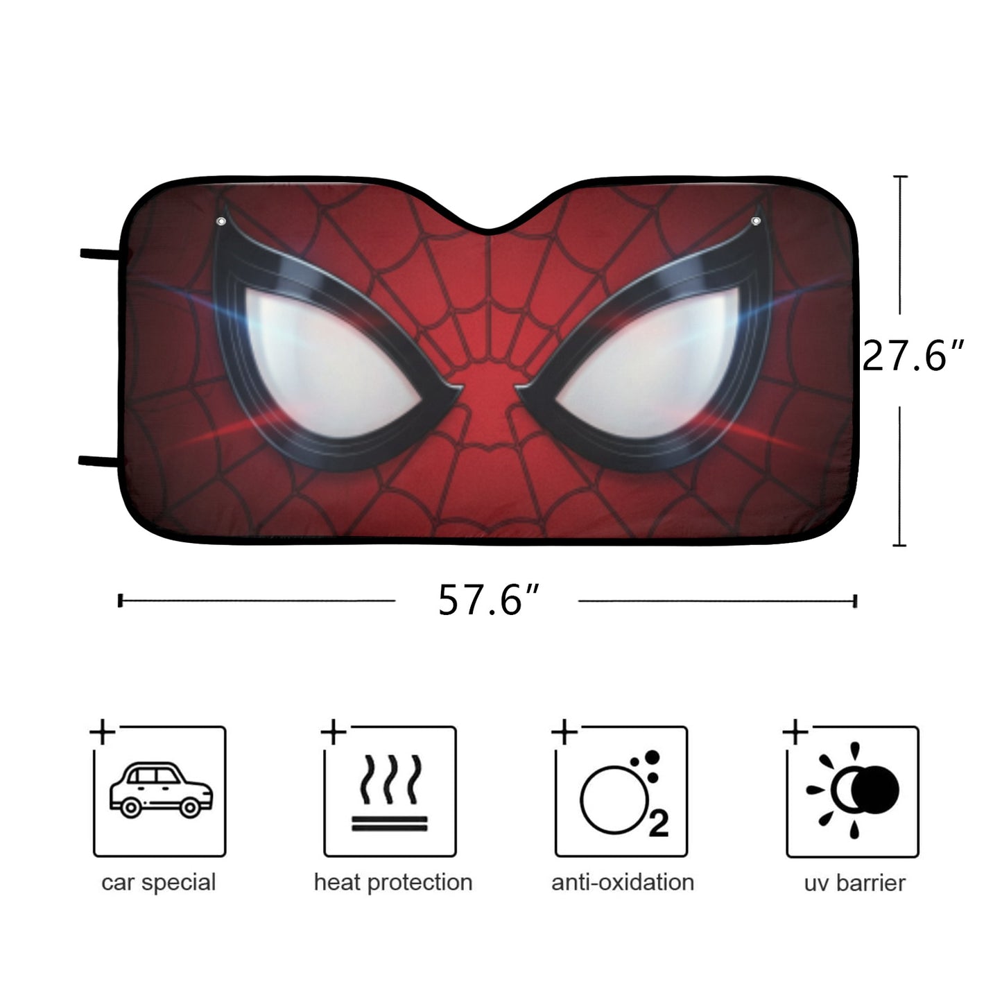 Spider-Man Auto Windshield Sunshade for Cars