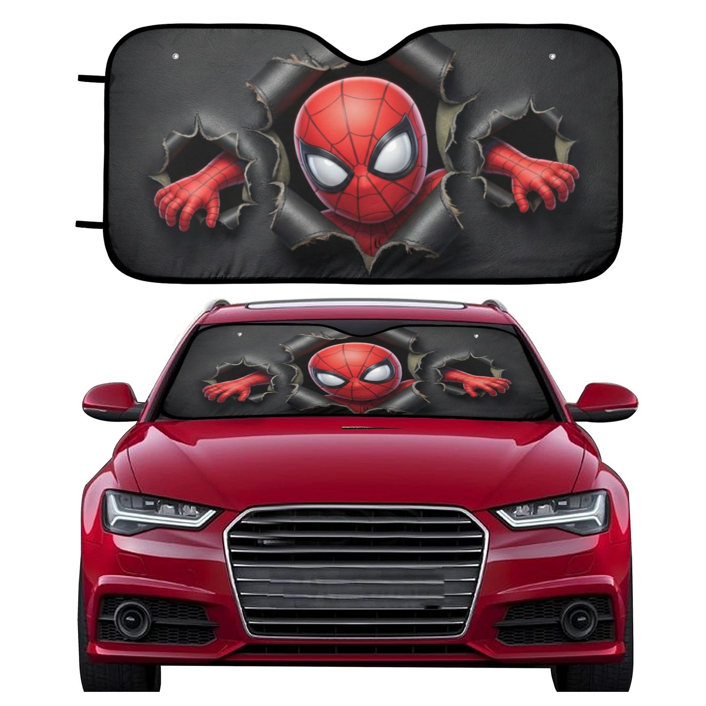 Spider-Man Automotive Auto Sunshade - Car Accessories