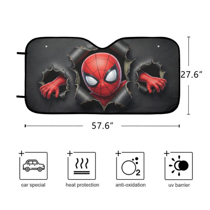 Spider-Man Automotive Auto Sunshade - Car Accessories