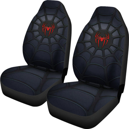 Spider Man Black Premium Custom Car Seat Covers