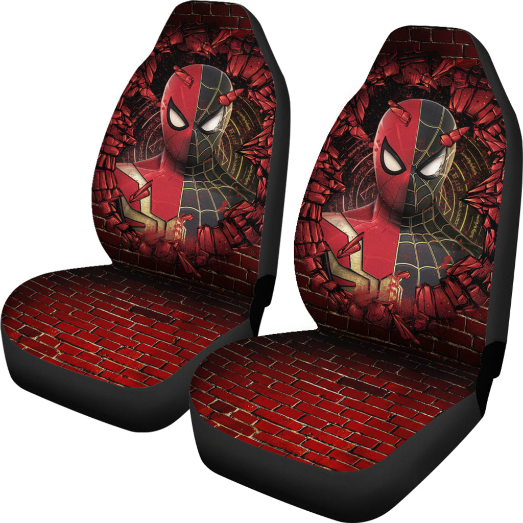 Spider Man Break Wall Car Seat Covers