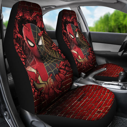 Spider Man Break Wall Car Seat Covers