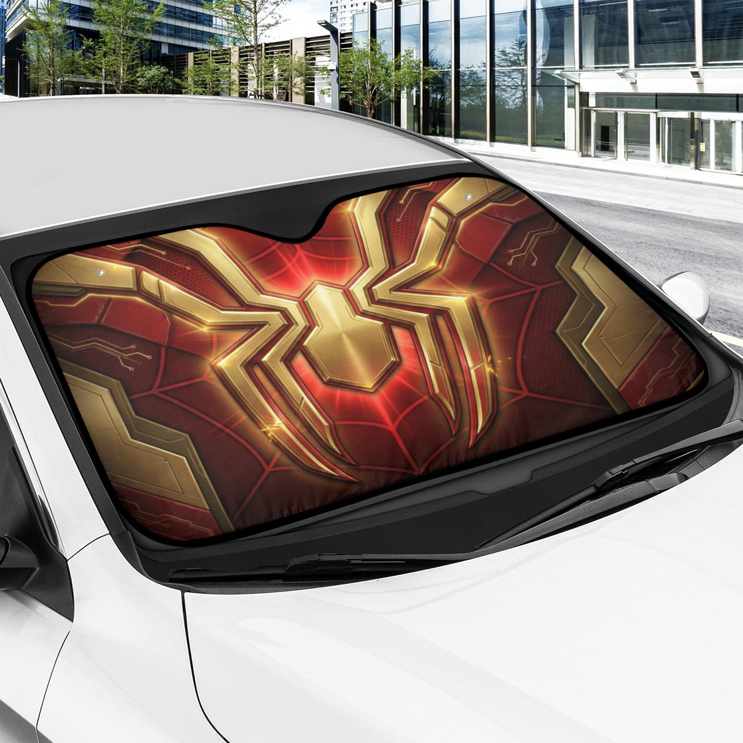 Spider-Man Car Accessories Auto Sunshade
