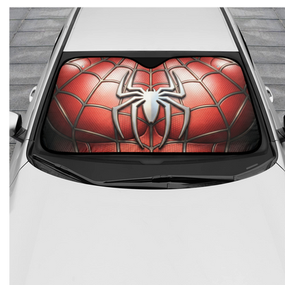 Spider Man Car Auto Sunshade