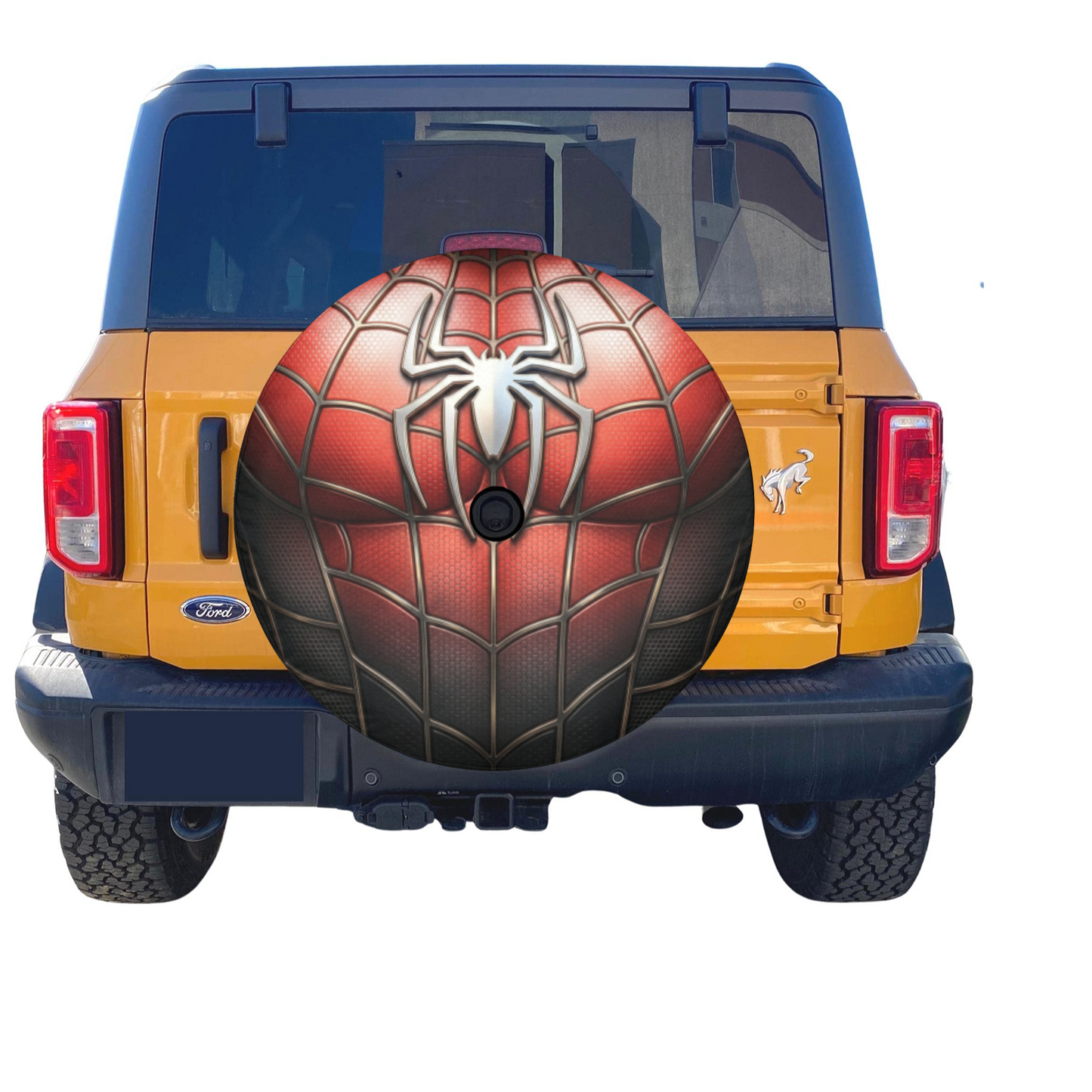 Spider Man Car Leather Spare Tire Cover