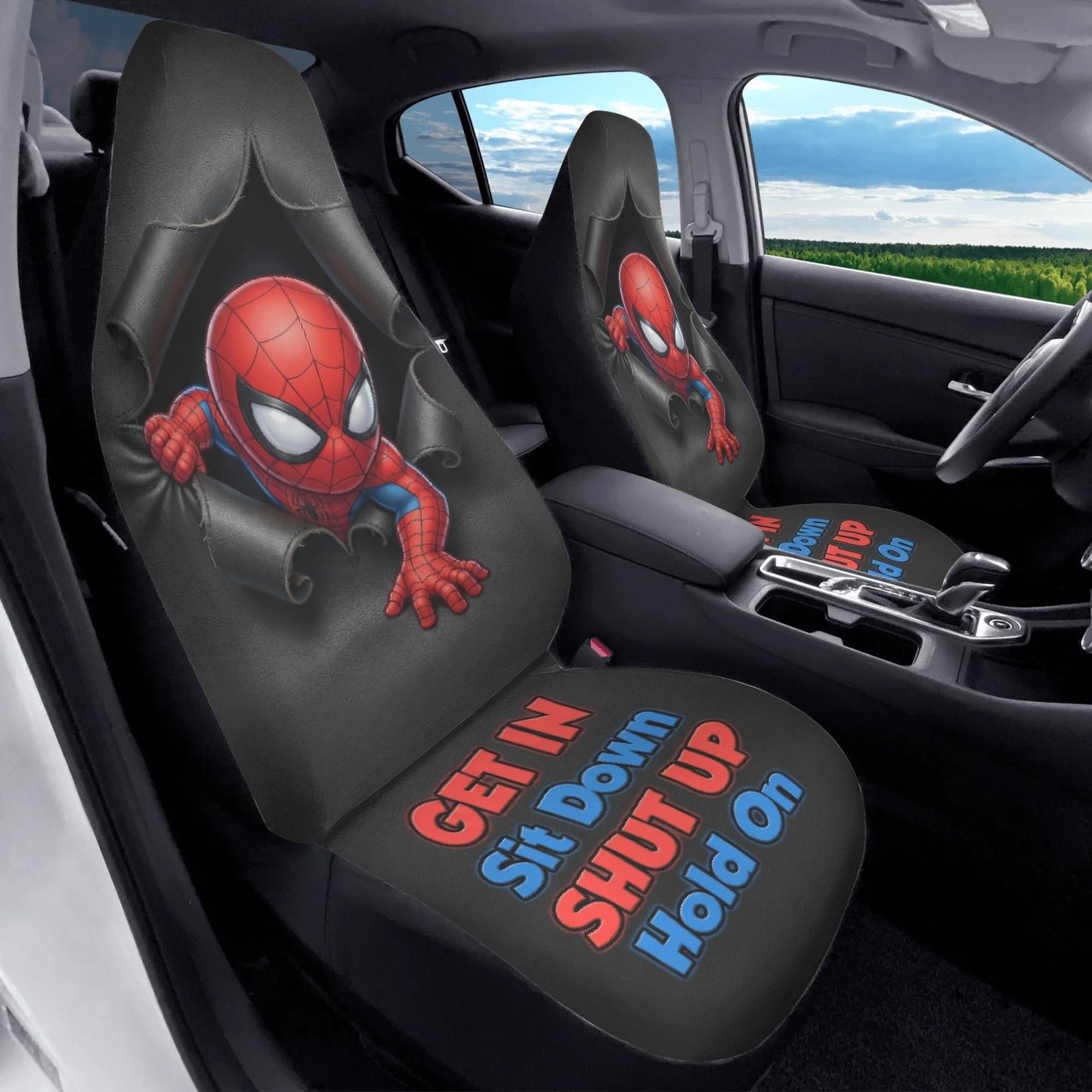 Spider-Man Car Seat Covers