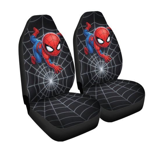 Spider-Man Car Seat Covers – Universal Stretch Fit