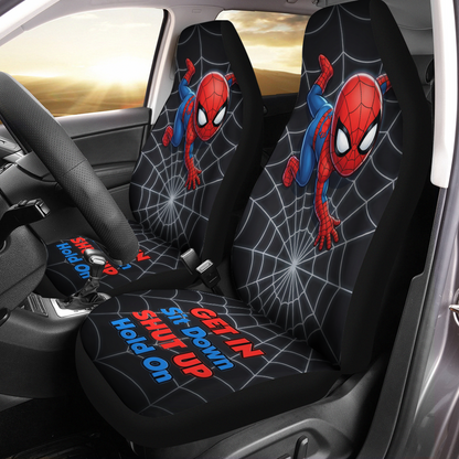Spider-Man Car Seat Covers – Airbag Compatible Fit