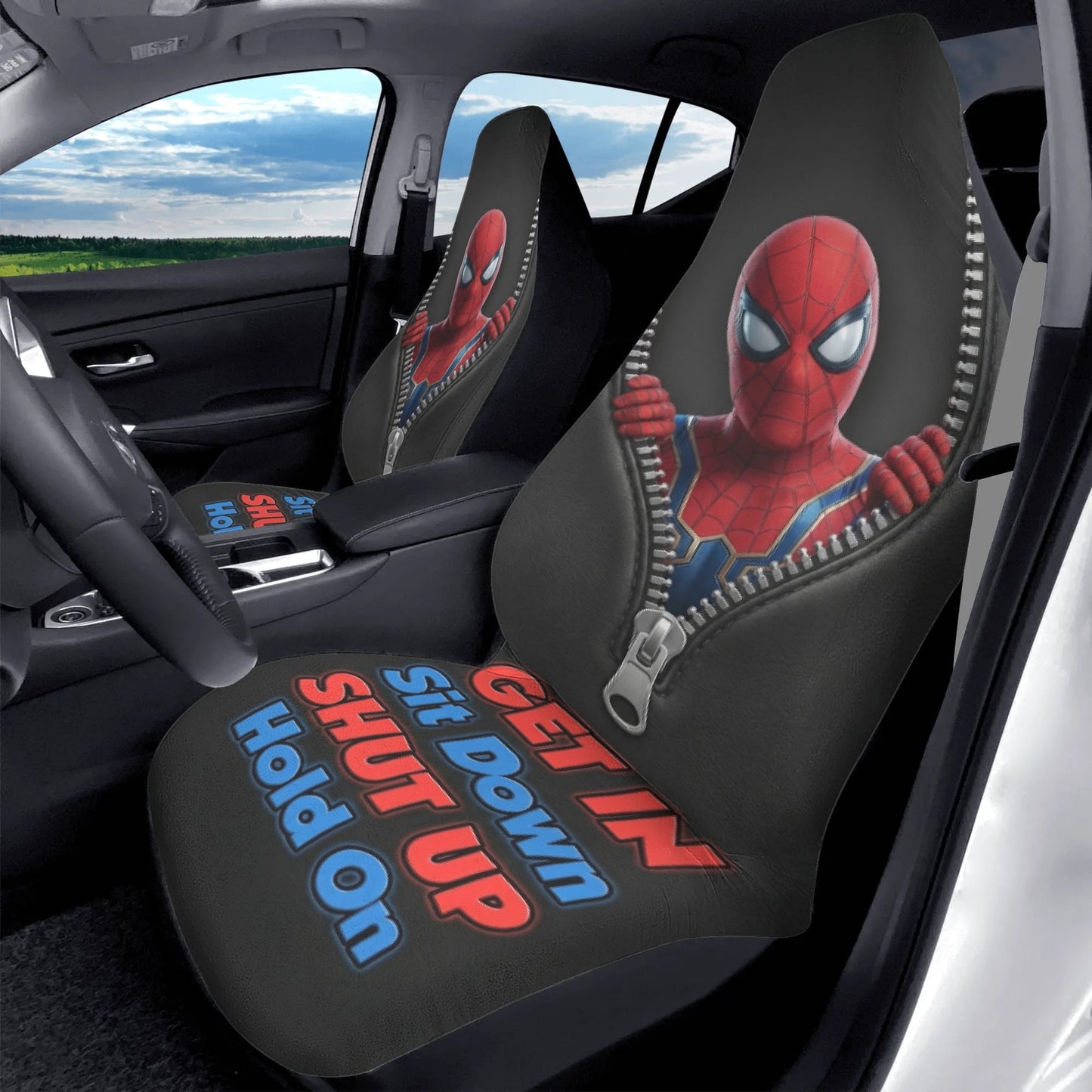 Spider-Man Car Seat Covers