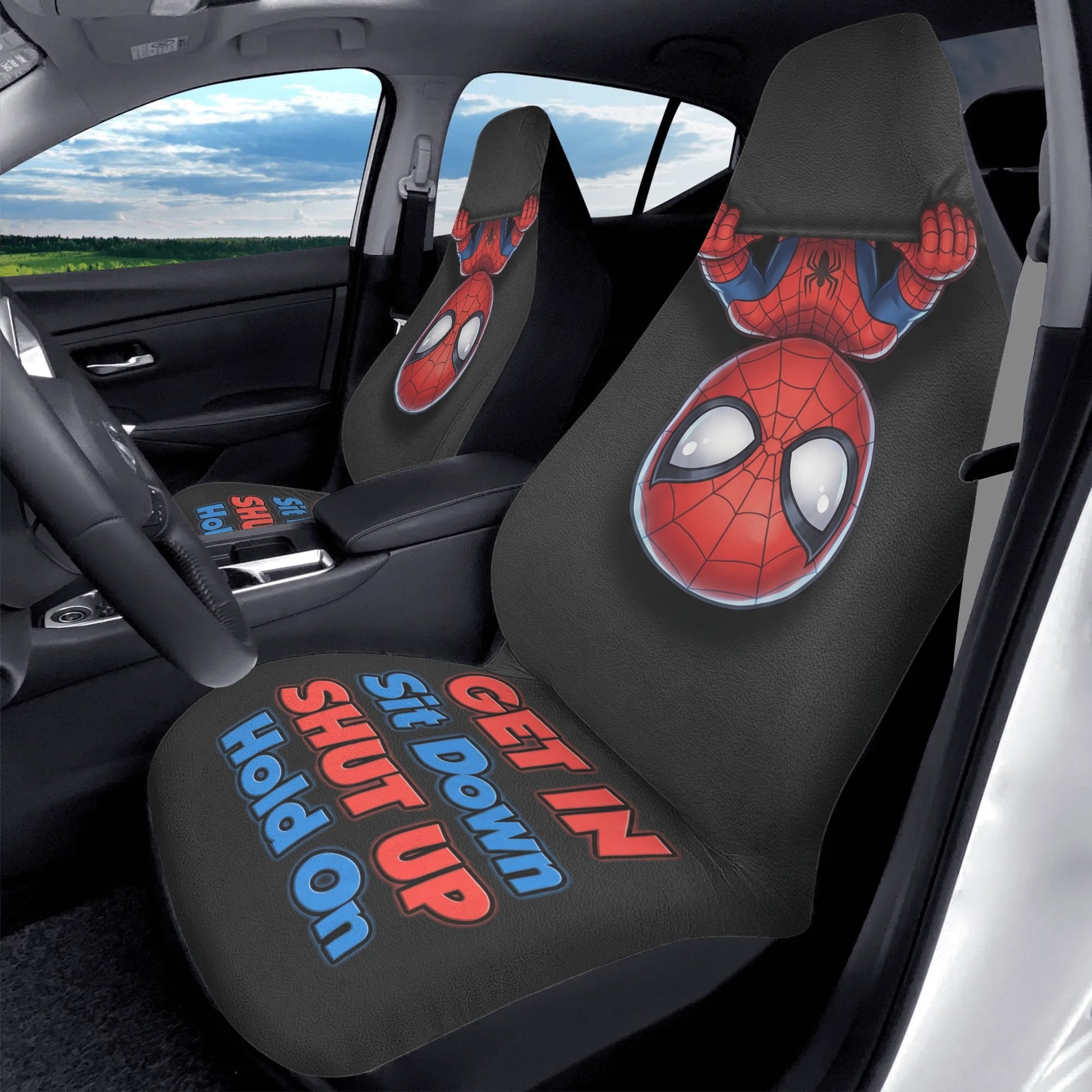 Spider-Man Car Seat Covers