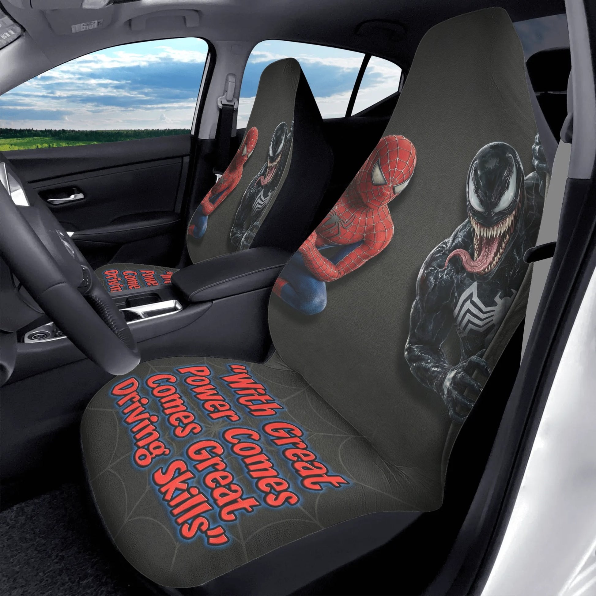 Spider-Man Car Seat Covers