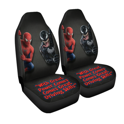 Spider-Man Car Seat Covers – Easy Install Universal Fit