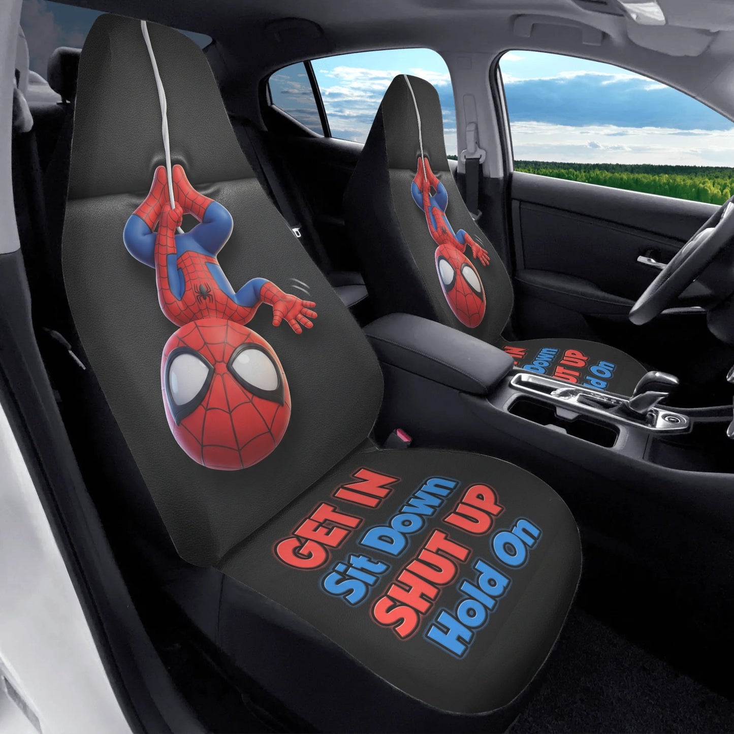 Spider-Man Car Seat Covers
