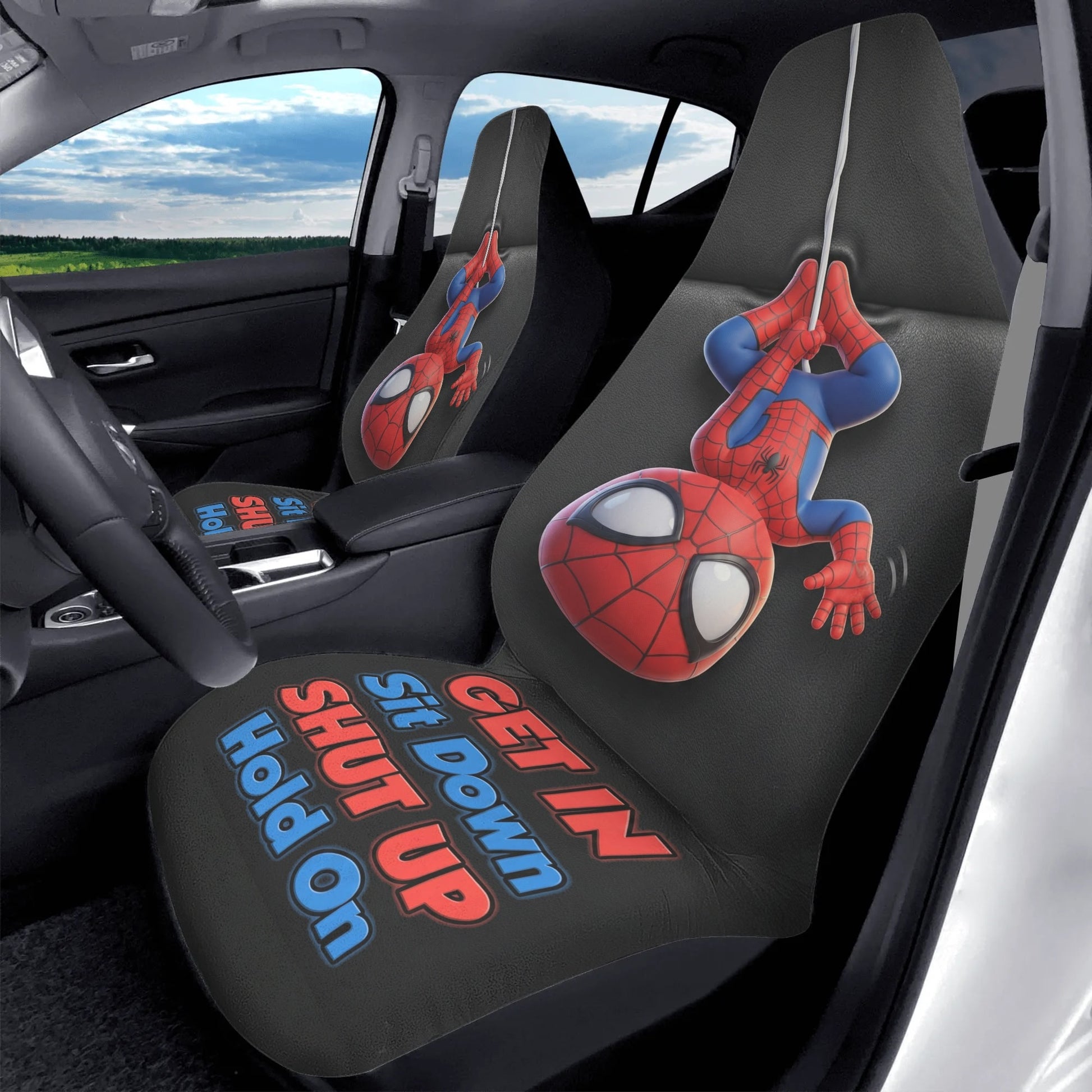 Spider-Man Car Seat Covers