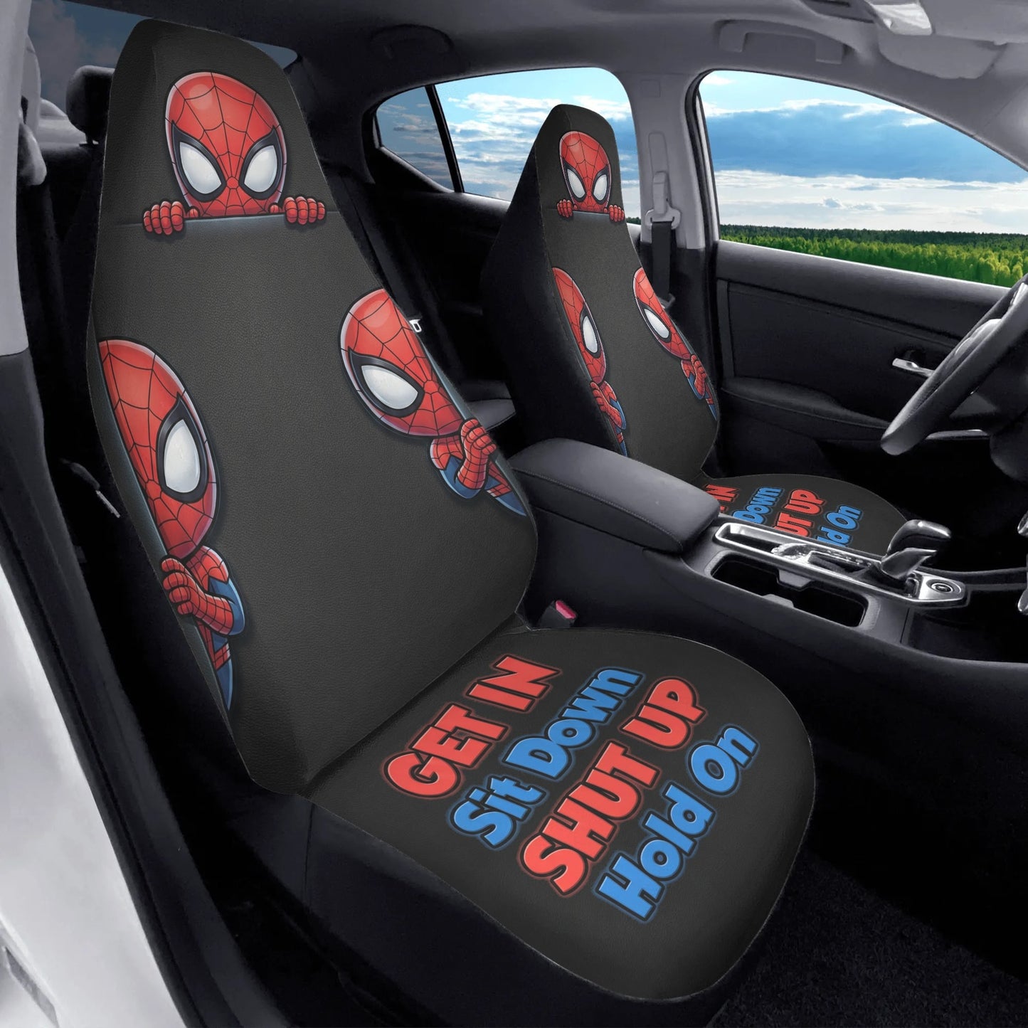 Spider-Man Car Seat Covers