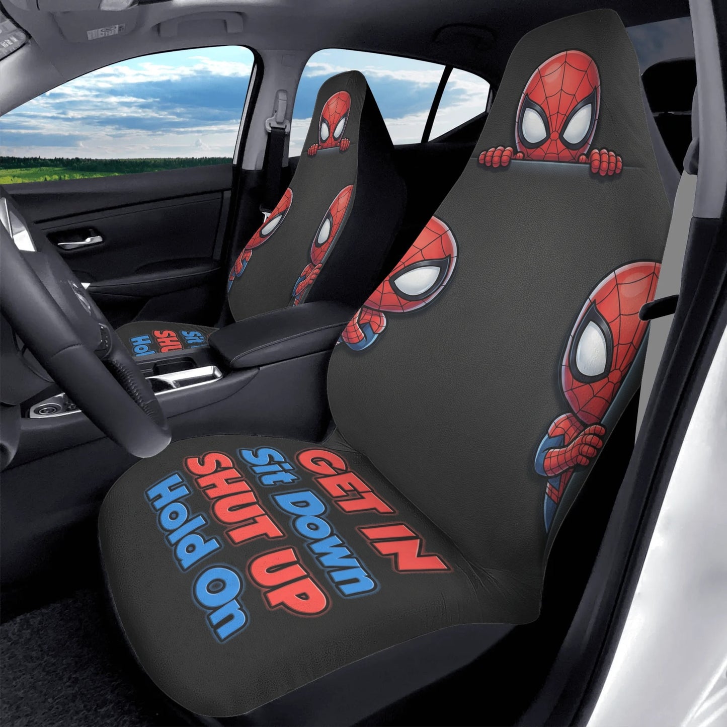 Spider-Man Car Seat Covers